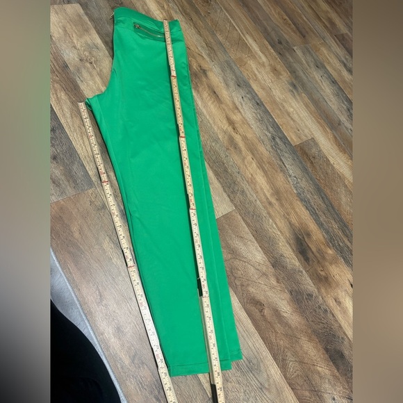 Shein Green High-Waisted Pants - Picture 2 of 5